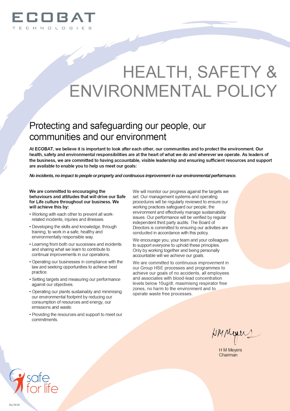 health safety environmental